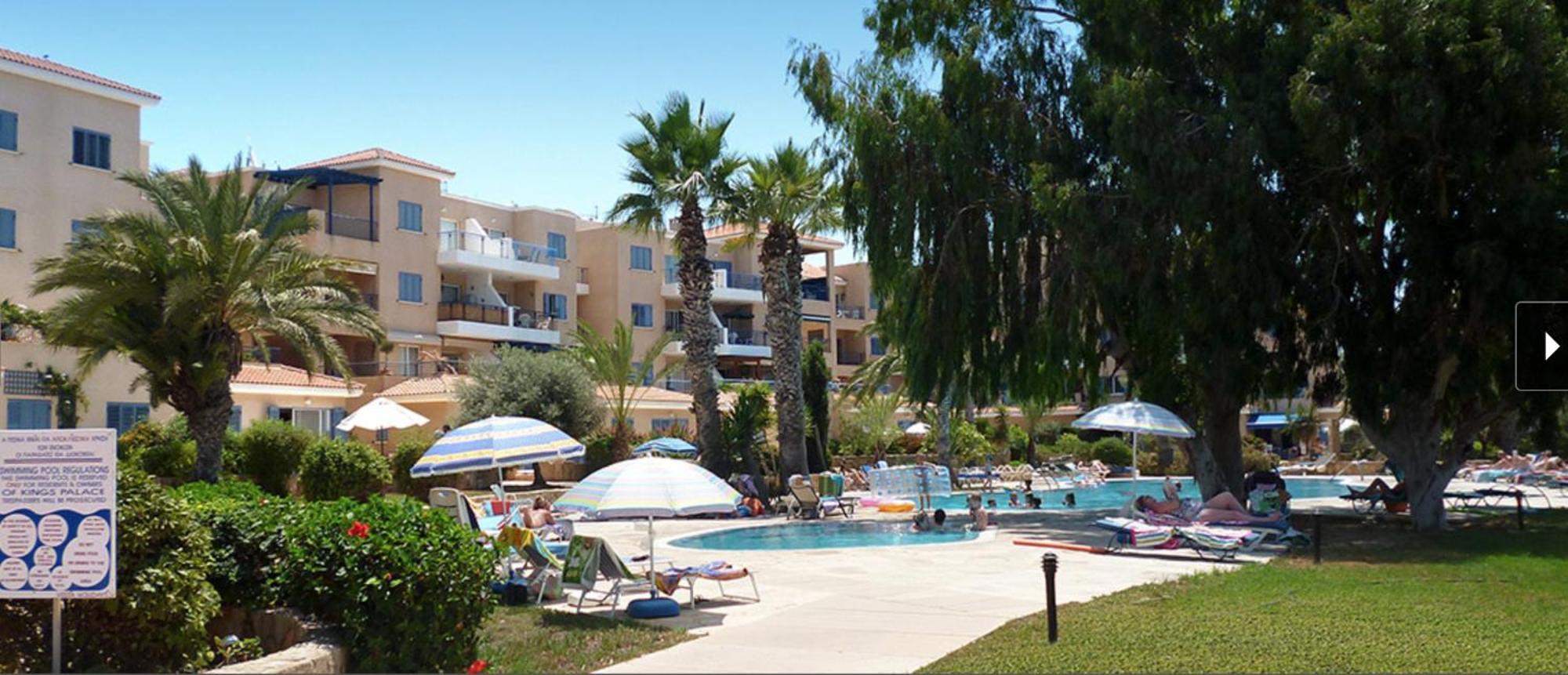 King'S Palace - Spacious 2 Bed, 2 Bath With Sea And Pool Views Lejlighed Paphos Eksteriør billede